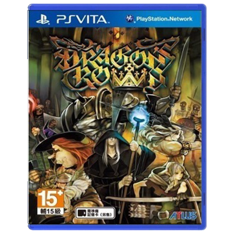 二手PSV游戏 龙之皇冠 中文版