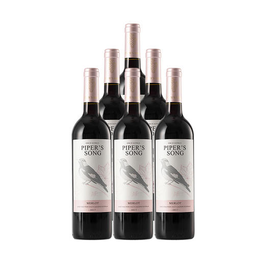 【泸州老窖酒名堂】澳洲原瓶进口 嘹笛（美乐）红葡萄酒 14度 750ml*6 商品图0