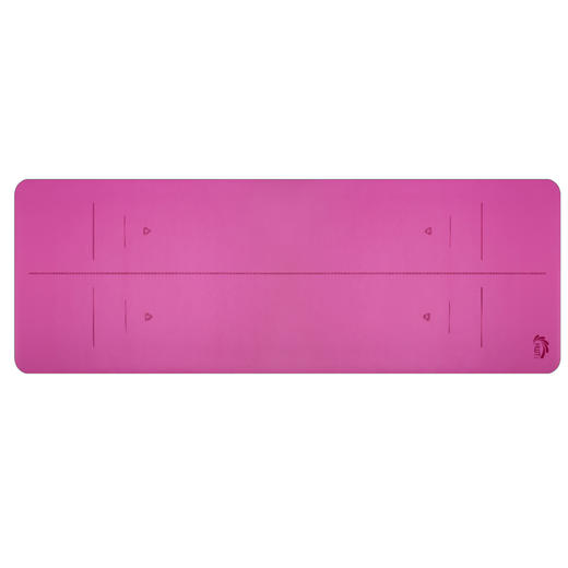 HWT华威特十一周年店庆瑜伽垫土豪垫PU垫(带体位线） 商品图6