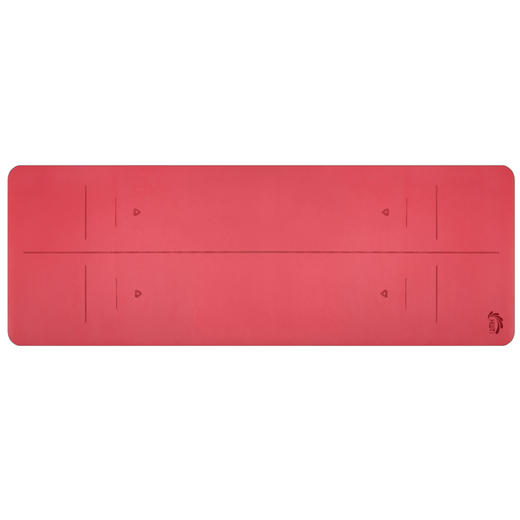 HWT华威特十一周年店庆瑜伽垫土豪垫PU垫(带体位线） 商品图8