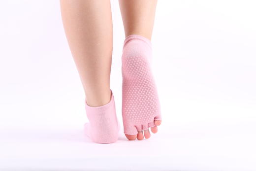 《10双包邮》HWT华威特瑜伽防滑五指袜露指半指五指袜 商品图7