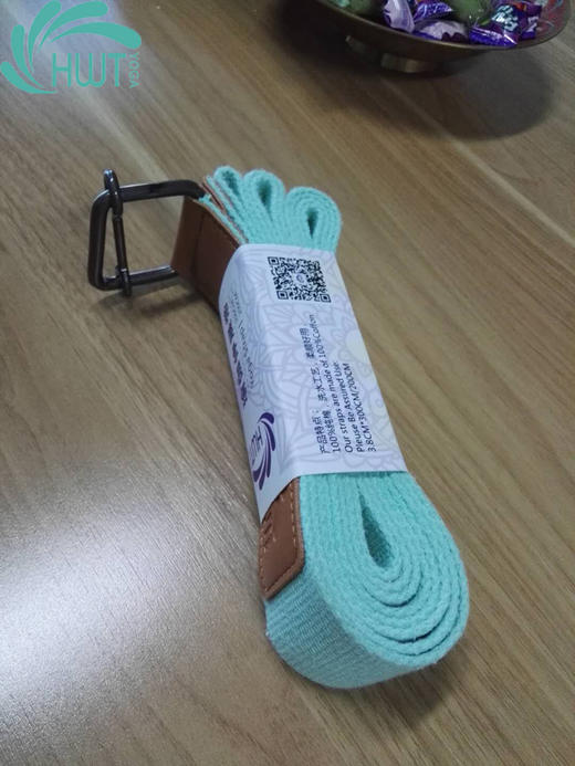 华威特HWT全棉水洗瑜伽伸展带拉伸带捆绑带 商品图9