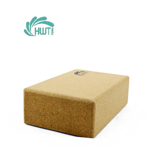 HWT华威特瑜伽软木砖瑜伽砖仿木砖（大） 商品图1