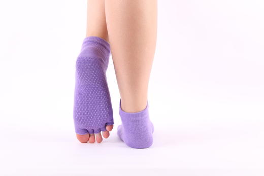 《10双包邮》HWT华威特瑜伽防滑五指袜露指半指五指袜 商品图4