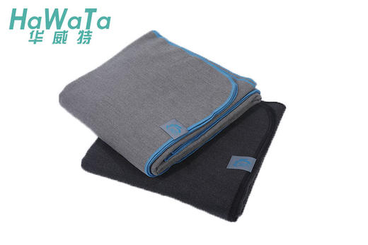 HWT华威特艾杨格专业辅具防滑瑜珈毛毯瑜伽毯铺巾休息毯 商品图1