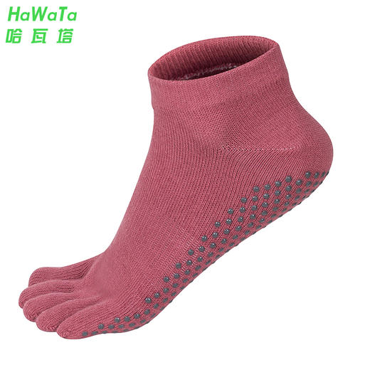 《15送1》HaWaTa华威特五指瑜伽袜硅胶防滑瑜伽袜普拉提瑜伽袜 商品图7