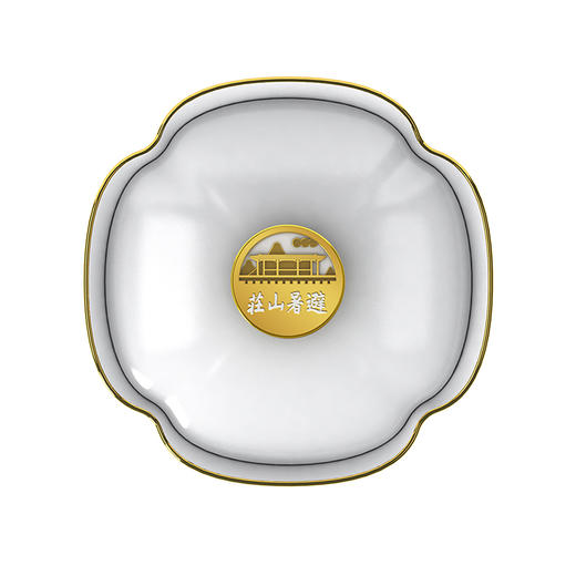 承德避暑山庄珍藏版-宫窗御景-马克盖杯 商品图1