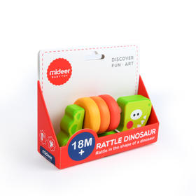 mideer木质响板-恐龙