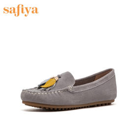 商场同款 | Safiya/索菲娅豆豆鞋新款春季休闲鞋女舒适单鞋女SF93111141