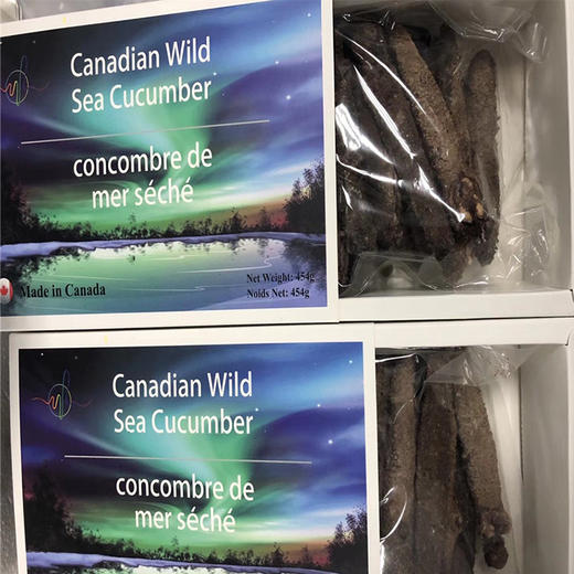 进口阿拉斯加海参野生干红刺参1磅1盒 #宁波仓 商品图1