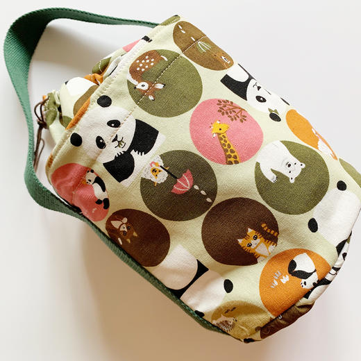 HUGOJIRO圆桶手提包插画仲春之月 商品图3