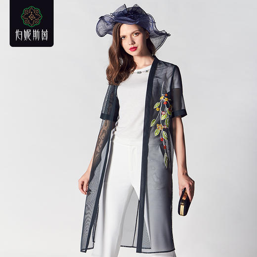 2D6921--绿色风衣 商品图3