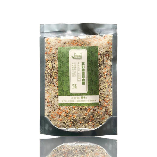 素食猫五彩藜麦五谷杂粮复合粥米400克*3袋 商品图1