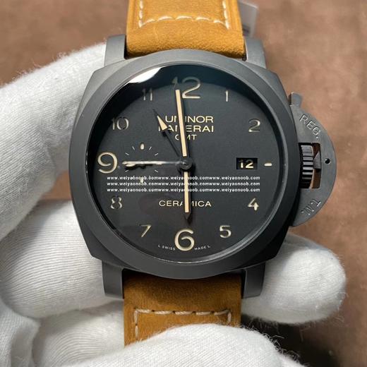 VS沛纳海升级版pam00441/PAM441。克隆了原装全自动p.9001机械机芯，功能和调试方式和原装一致，通过背面透底可以看出避震器 商品图10