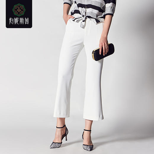 【伯妮斯茵】2L6961--白色裤子--国王的虔诚--《智慧之光--波斯艺术》 商品图1