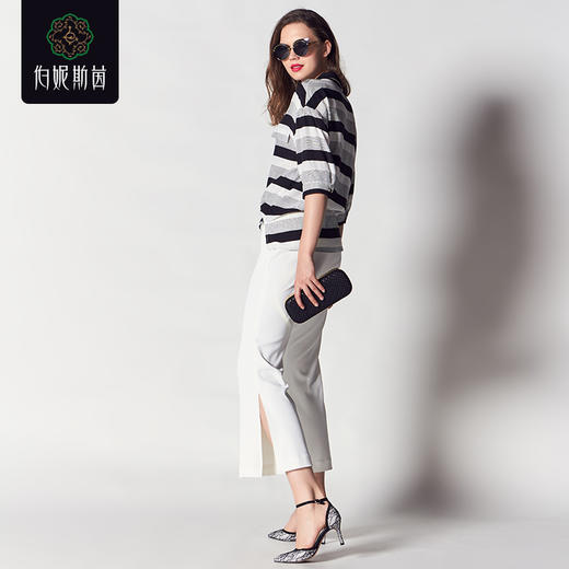 【伯妮斯茵】2L6961--白色裤子--国王的虔诚--《智慧之光--波斯艺术》 商品图4