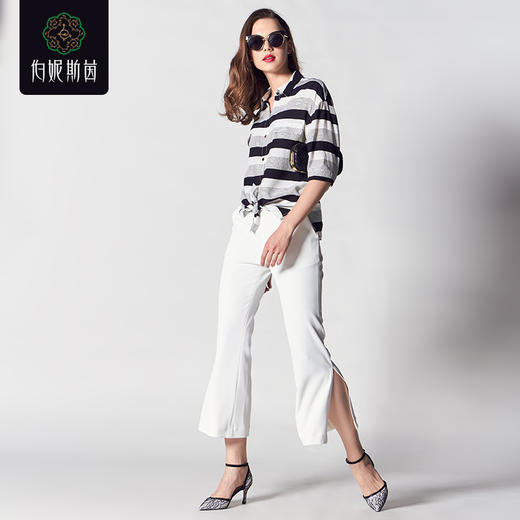 【伯妮斯茵】2L6961--白色裤子--国王的虔诚--《智慧之光--波斯艺术》 商品图2