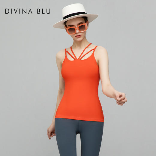 迪唯纳瑜伽背心【布拉格吊带14】（售后说明：收货15天内支持调换货） 商品图1