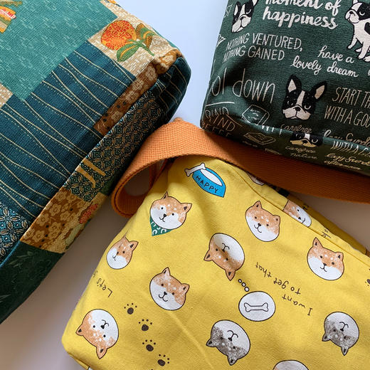 HUGOJIRO中号斜挎包插画仲春之月 商品图0