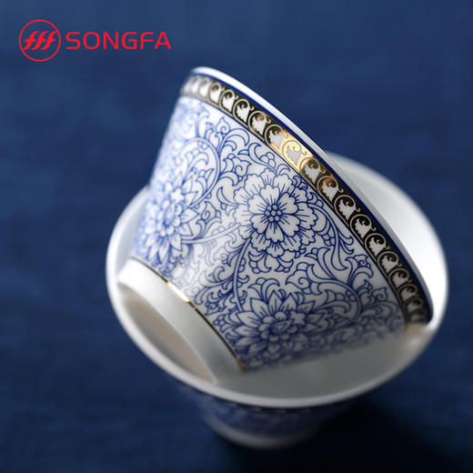 5头天元提梁壶—宝相青花茶具套装 商品图2