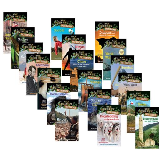 神奇树屋小百科系列17册 英文原版 Magic Tree House Fact Tracker儿童英语章节小说故事书美国小学生课外阅读桥梁书籍 商品图2