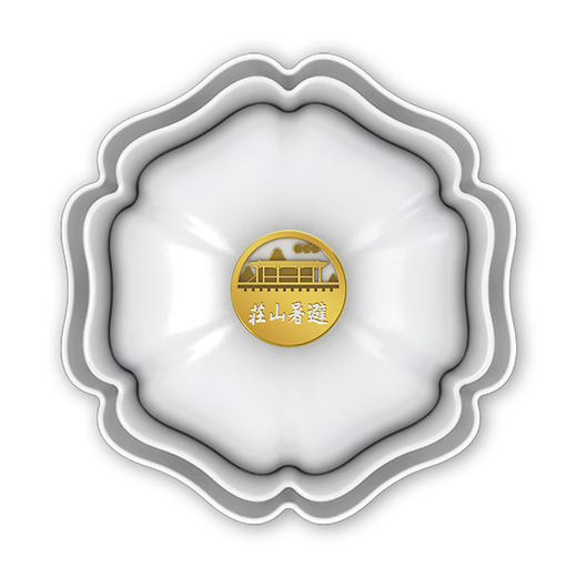 承德避暑山庄珍藏版-宫窗御景-马克盖碗 商品图3