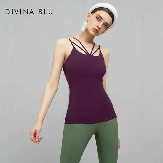 迪唯纳瑜伽背心【布拉格吊带14】（售后说明：收货15天内支持调换货） 商品图3