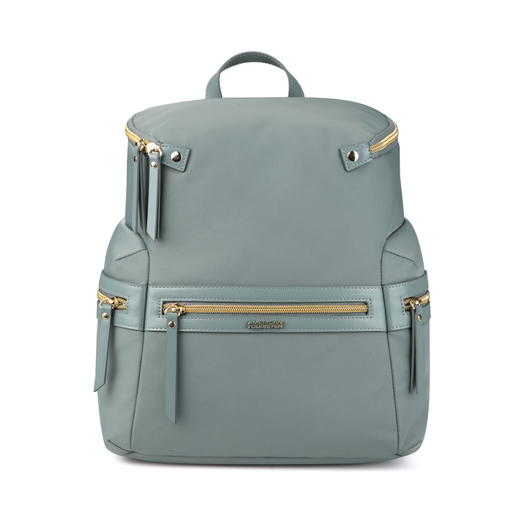 【美旅】便携 轻便 时尚设计 多口袋 易收纳 双肩 背包 雾霾灰 黑 粉 电脑包 通勤包 TY5 商品图1