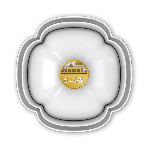 承德避暑山庄珍藏版-宫窗御景-马克盖碗 商品图1