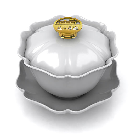 承德避暑山庄珍藏版-宫窗御景-马克盖碗 商品图2