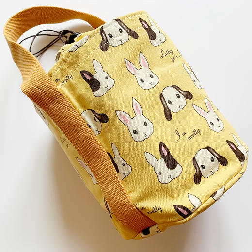 HUGOJIRO圆桶手提包插画仲春之月 商品图1