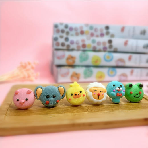 友芙动物马卡龙棉花糖60g 商品图2