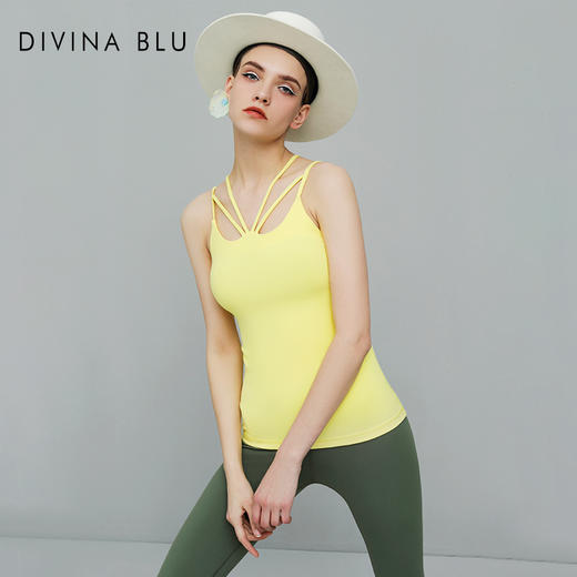 迪唯纳瑜伽背心【布拉格吊带14】（售后说明：收货15天内支持调换货） 商品图2