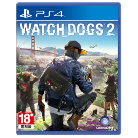 二手PS4游戏 看门狗2 监听风暴2 中文版