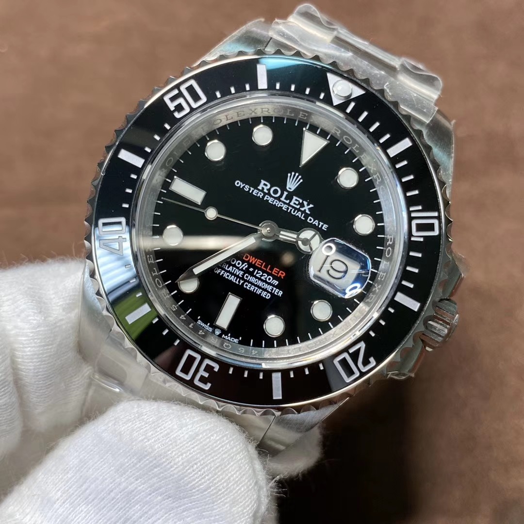 n厂出品劳力士亚洲单红鬼王客户定制的2836机904lv9s版43mm出货实拍