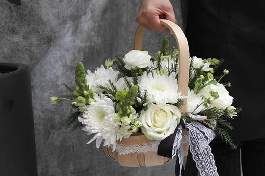 清明节祭扫小花篮五选一 商品图2