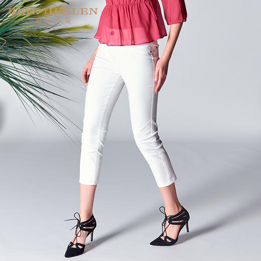 2L6891--白色裤子--64道祝福--《智慧之光--波斯艺术》 商品图3