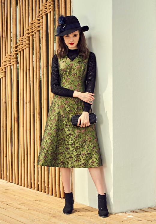 6M002--《阅读者》主题紫貂毛呢圆沿帽--《画尽世间光影，只为挚爱女人》 商品图3