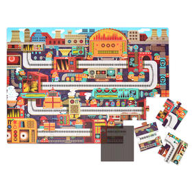 mideer光栅拼图-梦幻工厂