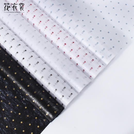 花衣裳--棉花糖内衬纸小圆点---大圆点 商品图1