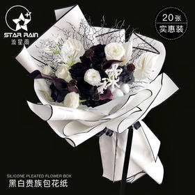 欧式边框哑光膜-黑白贵族