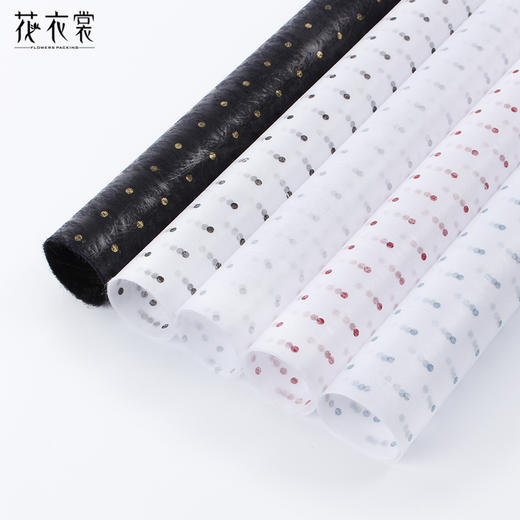 花衣裳--棉花糖内衬纸小圆点---大圆点 商品图0