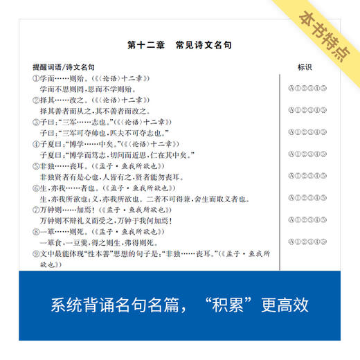 来川初中语文字词框架速记/  超好用的语文字词书 商品图4