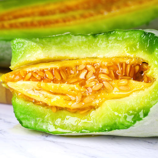 【羊角蜜甜瓜 】 甜瓜  2026年春季头茬 现摘现发 甜蜜多汁 个大饱满 商品图13