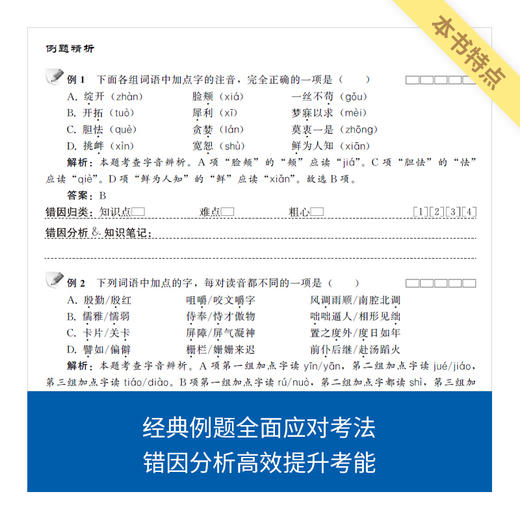 初中语文语言文字积累与运用蓝宝书/冲击高分秘诀/语文解题能力 商品图3
