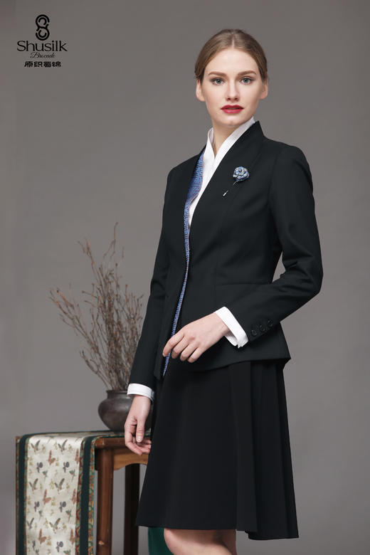25BWZ9274蜀锦商务西装上衣GZ1905 商品图1