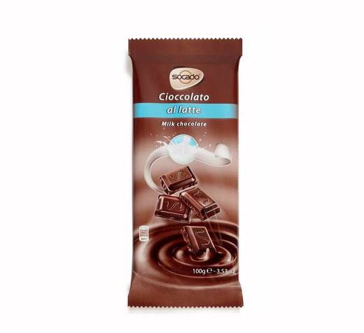 【仅网点自提】苏卡朵 排块巧克力100g*2（牛奶巧克力+黑巧克力）临期零食 商品图2