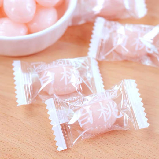 日本进口Meito岗山名糖 白桃味糖果 水果味 浓厚 桃子香味 商品图1