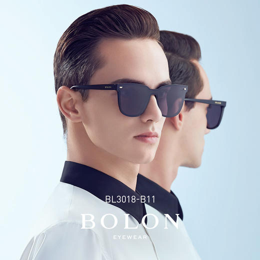 bolon暴龙新款方形简约一体太阳镜男士墨镜开车眼镜潮bl3018