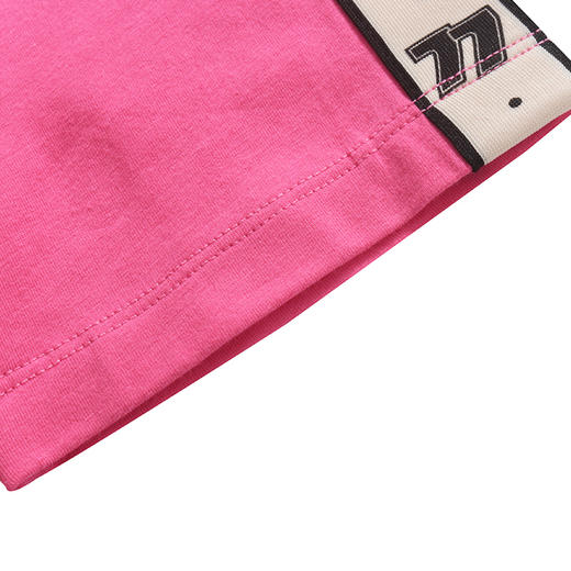 卡尔美童装夏季新款女童短袖柔软舒适棉休闲短T恤 商品图4